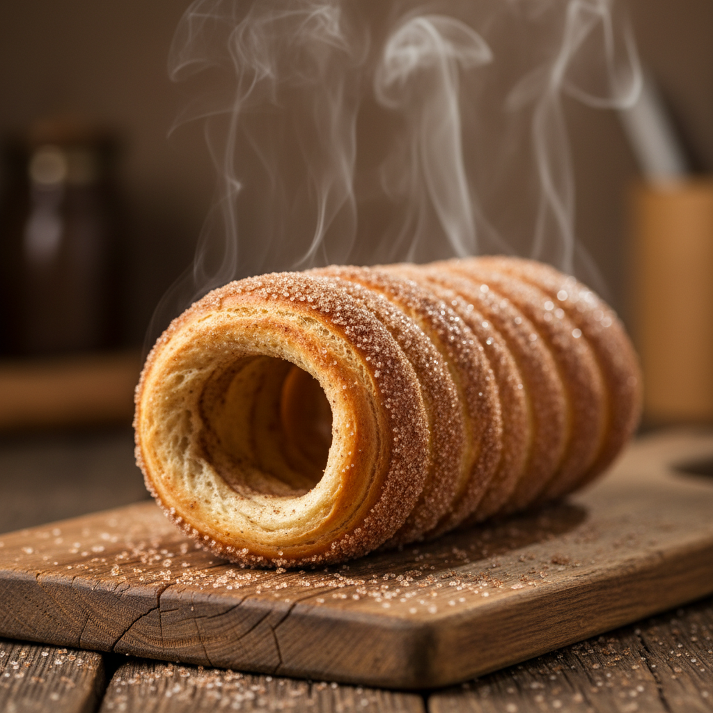 Classic Cinnamon Chimney Cake