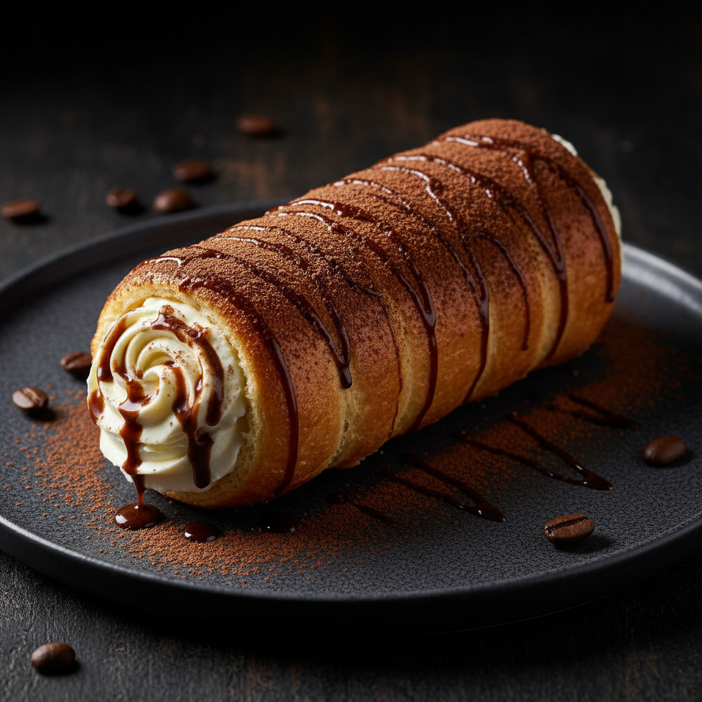 Tiramisu Chimney Cake
