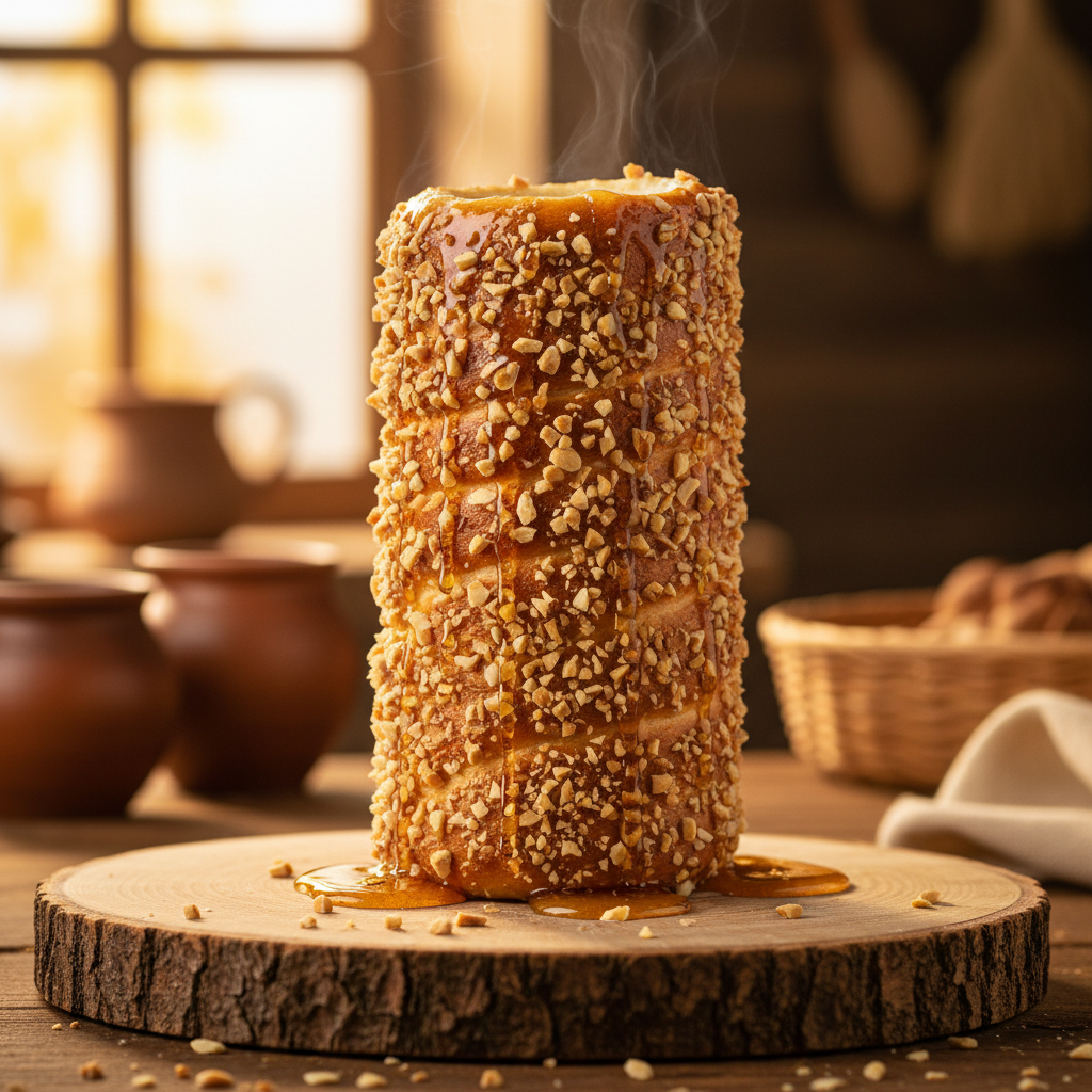 Honey & Almond Chimney Cake