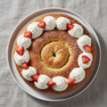 Strawberry & Cream Top View