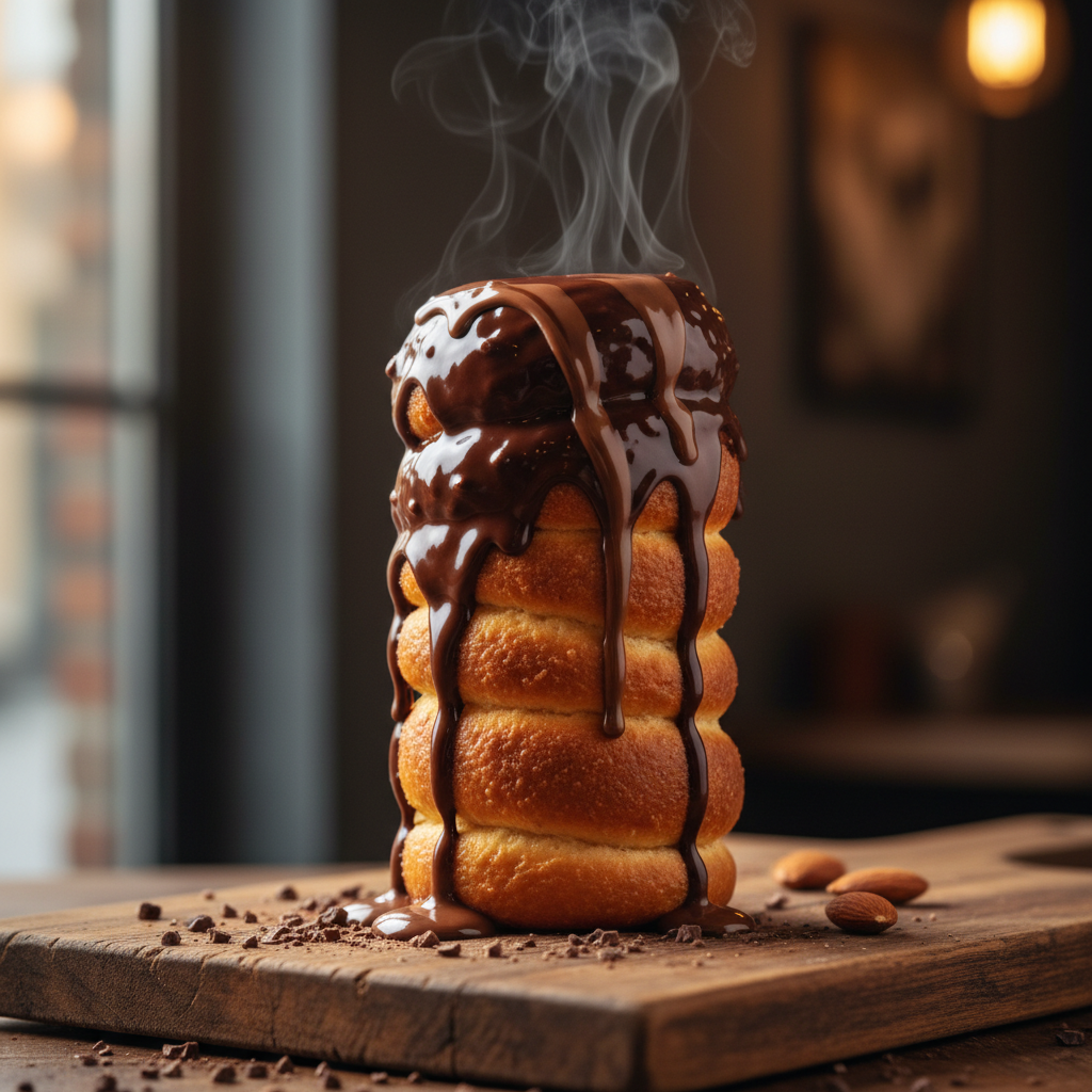 Chocolate Chimney Cake