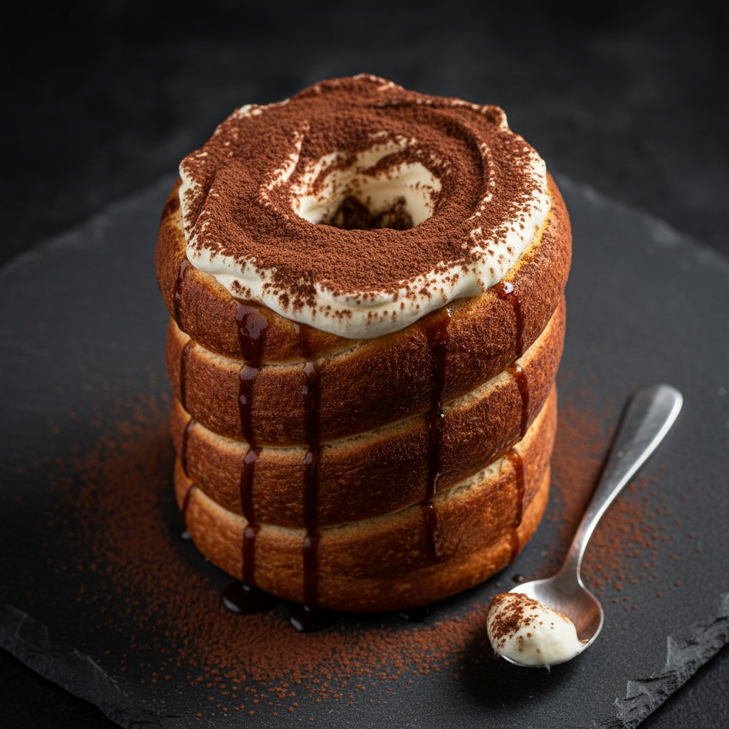 Tiramisu Top View