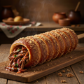 Beef and Sauce Chimney Cake